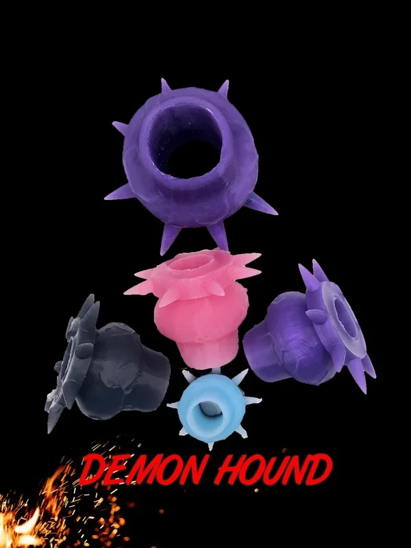 DEMON Hound Knot – Now with Sizes, Ring, and Dildo Knots – Sex Toy for Couples and Men – Dildo Enhancer – FTM Ring