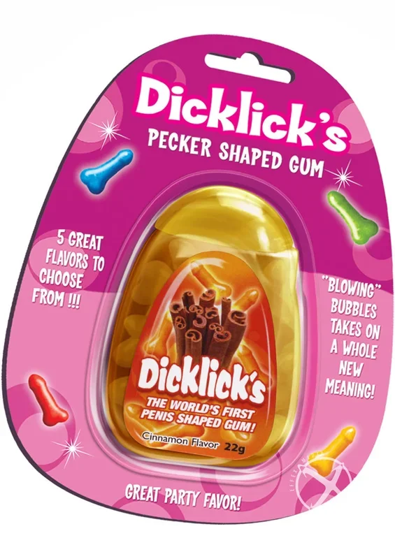 Dicklicks Pecker Shaped Gum