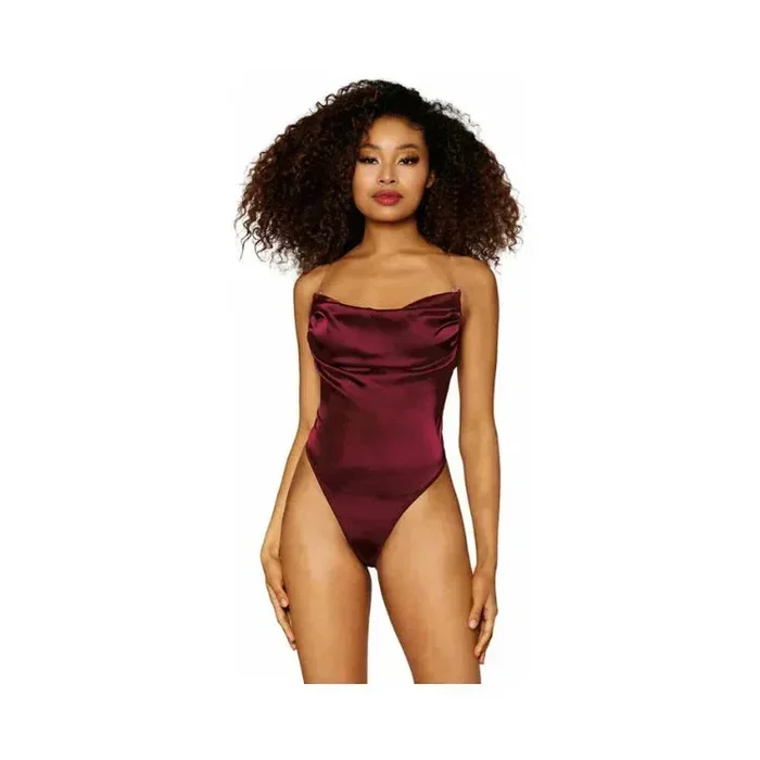 Dreamgirl Satin Teddy Bodysuit