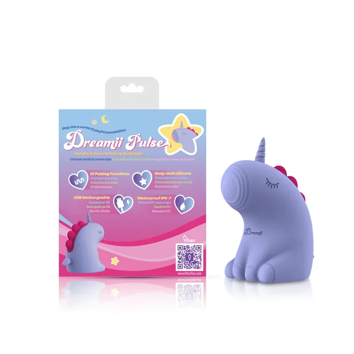 Dreamii Pulse Pulsing Unicorn Stimulator – Mystical Purple