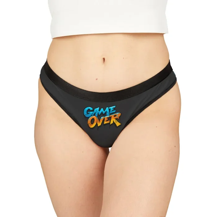Dripping Game Over | Mix & Match Women’s Fun-Flirty Lovers’ Thongs