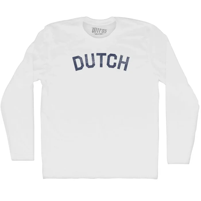 Dutch Adult Cotton Long Sleeve T-shirt