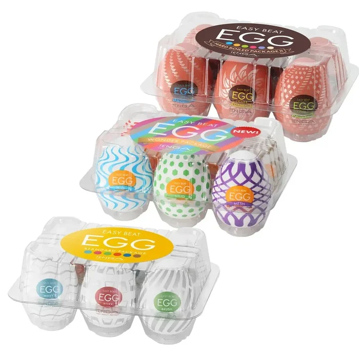 Egg Disposable Masturbators 6 – Pack