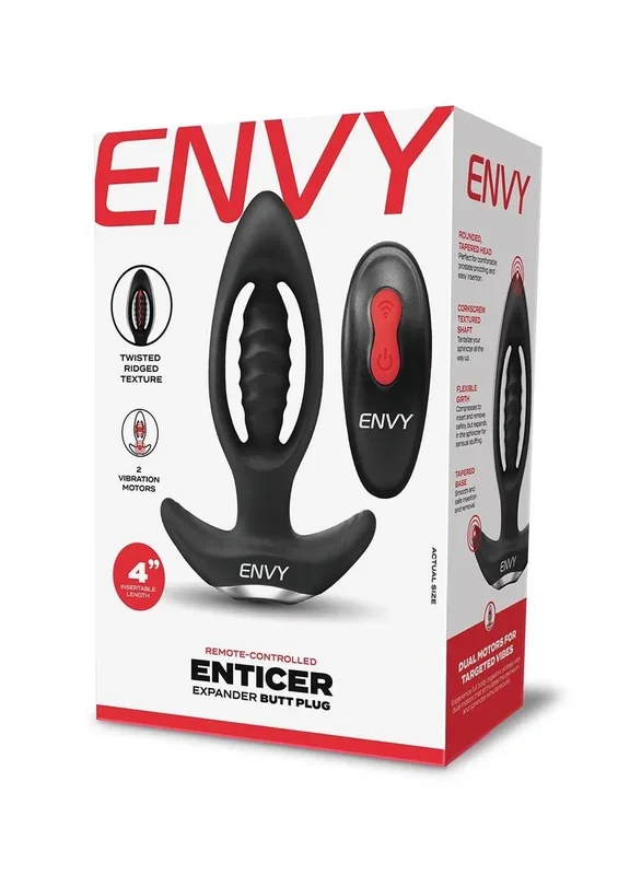 Envy Remote Vibrating Expander Plug