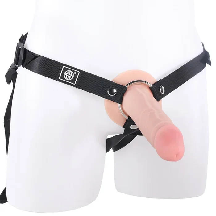 Fantasy X-tensions Elite 5 Inch Hollow Strap-On in Light