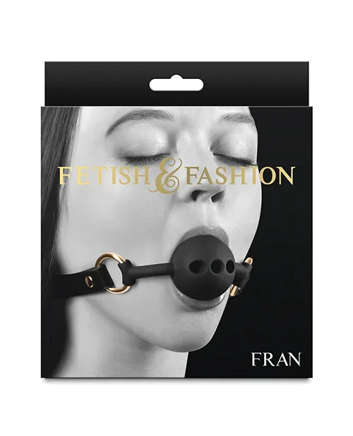 Fetish & Fashion Fran Ball Gag – Black
