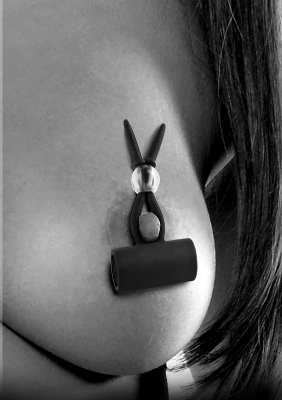 Fetish Fantasy Series Limited Edition Vibrating Silicone Nipple Lassos