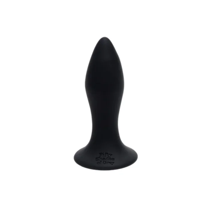 Fifty Shades of Grey Sensation Rechargeable Vibrating Butt Plug Black