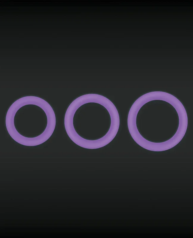 Firefly Halo Medium Cockring – Purple