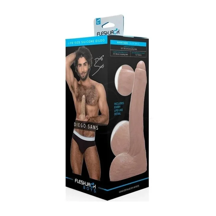Fleshjack Boys Diego Sans High Quality Realistic Silicone Dildo