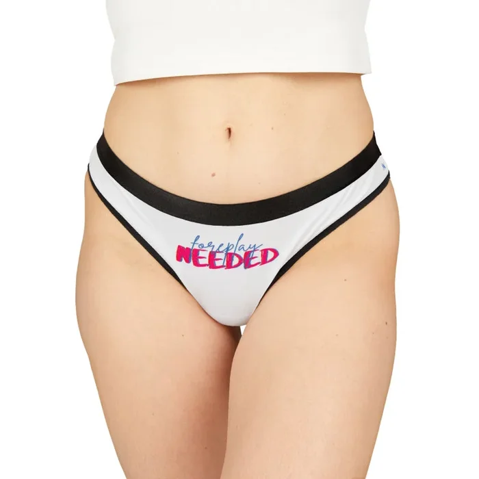 Foreplay Needed | Mix & Match Women’s Fun-Flirty Lovers’ Thongs