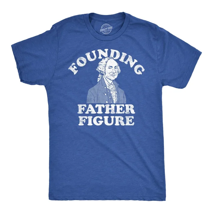 Founding Father Figure Men’s Tshirt