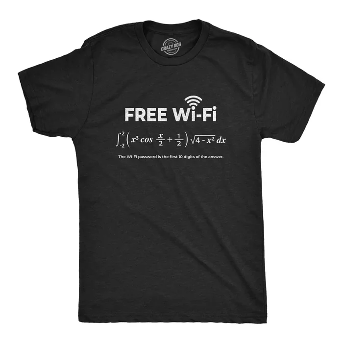 Free Wifi Men’s Tshirt