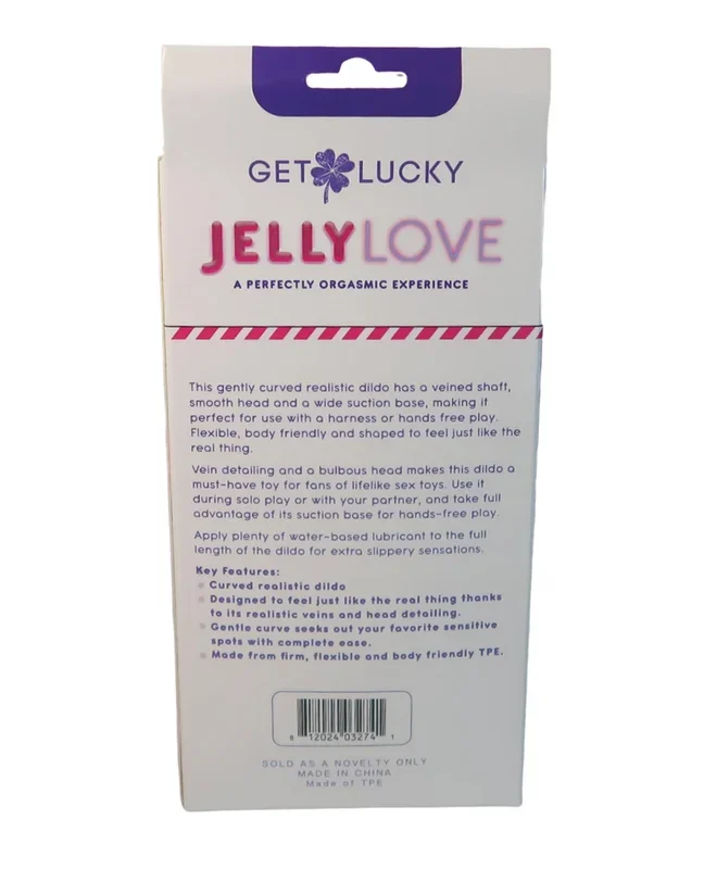 Get Lucky 7″ Jelly Series Jelly Love – Purple