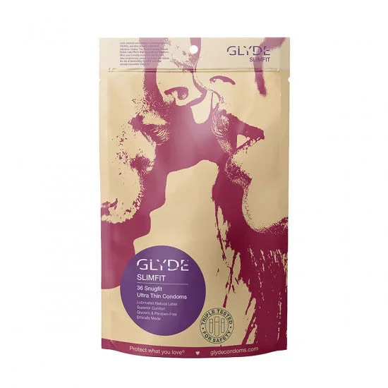 Glyde Condoms (Slim Fit)