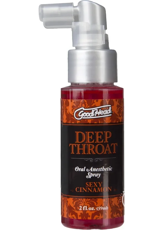 Goodhead Deep Throat Oral Anesthetic Spray Sexy Cinnamon