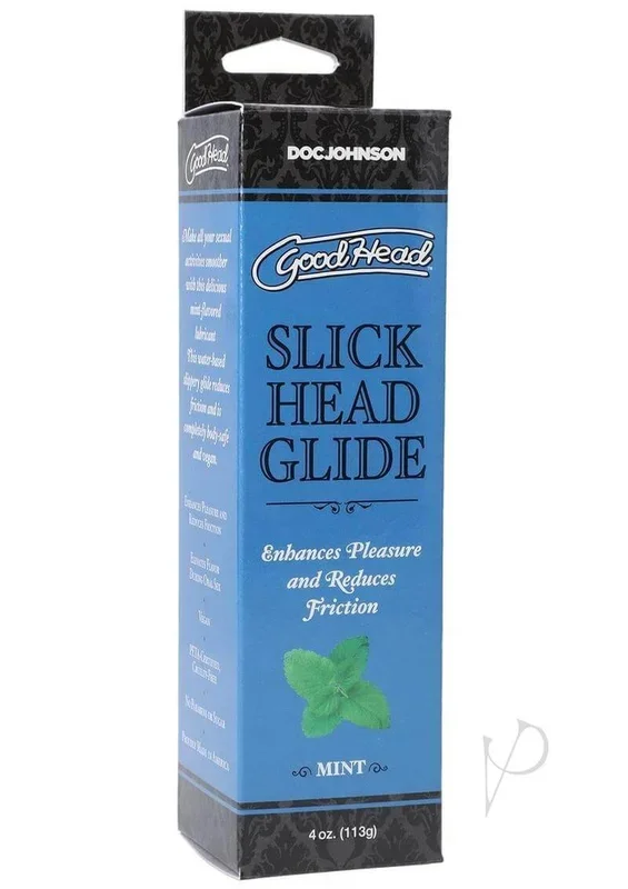 Goodhead Slick Head Mint 4oz”: Experience Minty Freshness in Every Glide