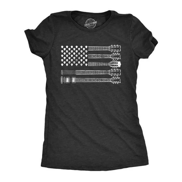 Guitar Flag Women’s T Shirt