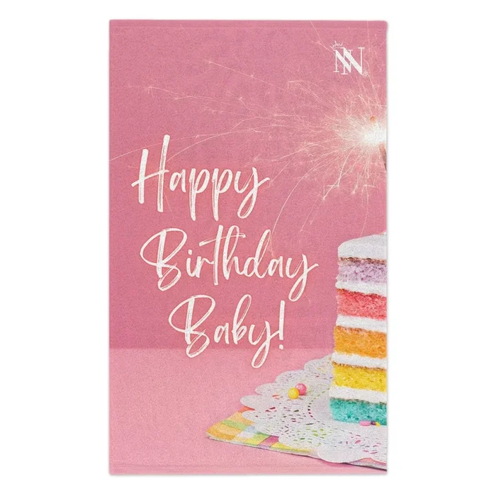Happy Birthday Baby! | Mix & Match Soft Fun-Flirty Lovers’ Towels