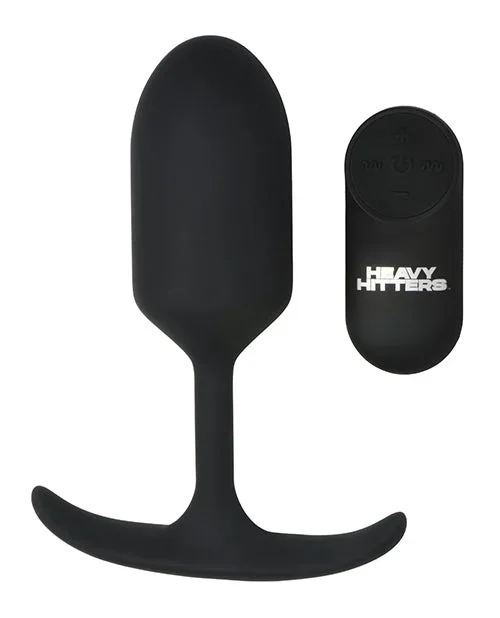 Heavy Hitters – Vibrating Weighted Silicone Anal Plug