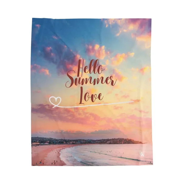 Hello Summer Love | Mix & Match Soft Fun-Flirty Lovers’ Blankets