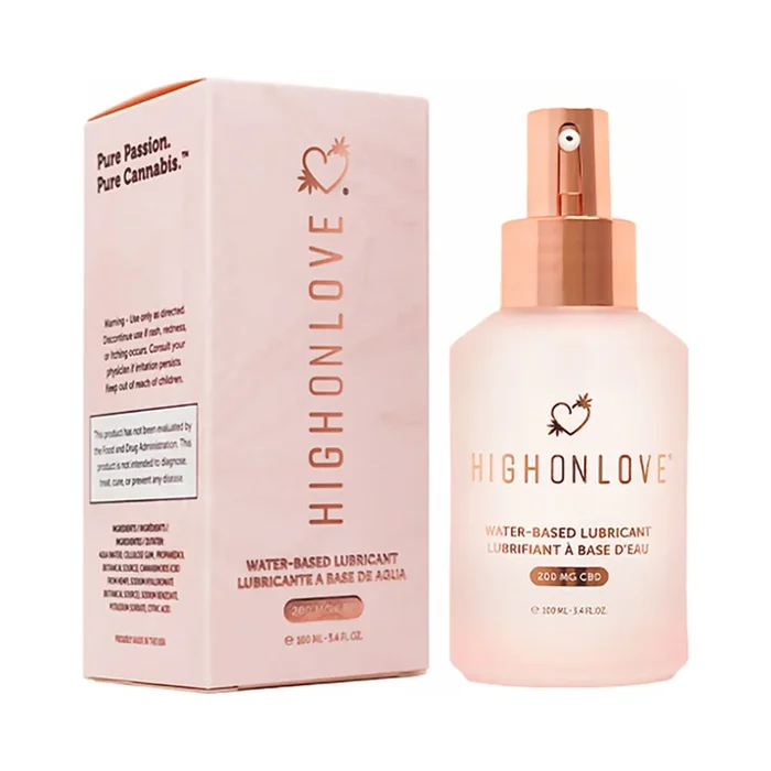 HighOnLove Water-Based CBD Intimate Lubricant