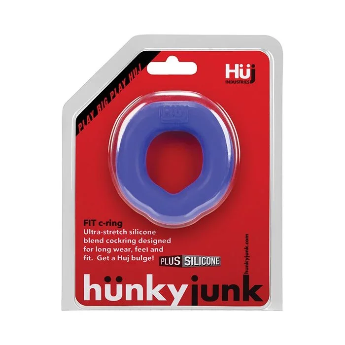Hunky Junk Fit Ergo C-Ring – Cobalt