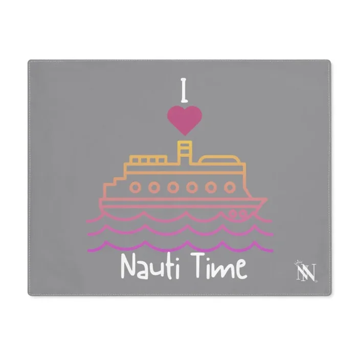 I Love Nauti Time Grey | Mix & Match Playful Fun-Flirty Lovers’ Toy Mats