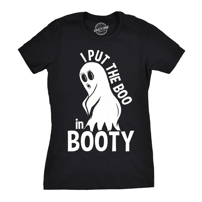 I Put The Boo In Booty Women’s Tshirt