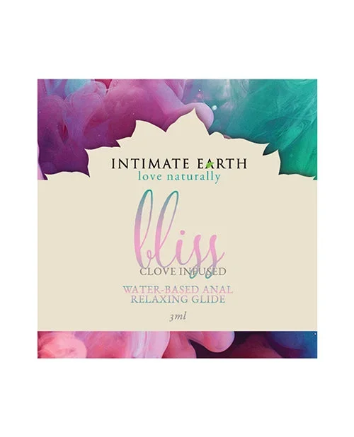 Intimate Earth Bliss Anal Relaxing Waterbased Glide – 3 ml Foil