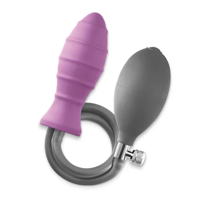 Inya Inflataplay Inflatable Ribbed Silicone Butt Plug