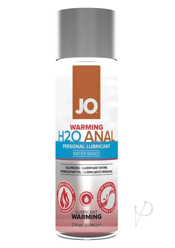 JO H2o Anal Water Based Warming Lubricant