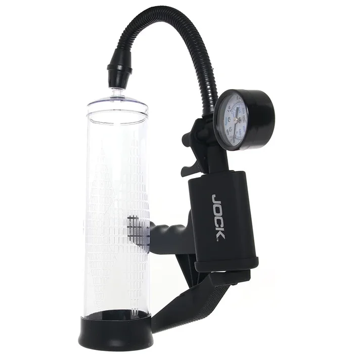 Jock Pump Up Pressure Gauge Trigger Penis Pump