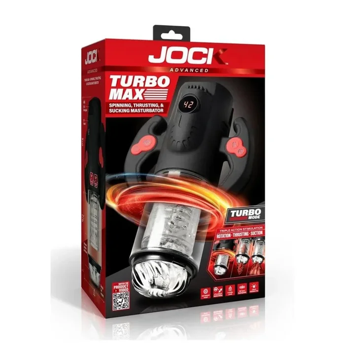 Jock Spinning, Thrusting, & Sucking Masturbator