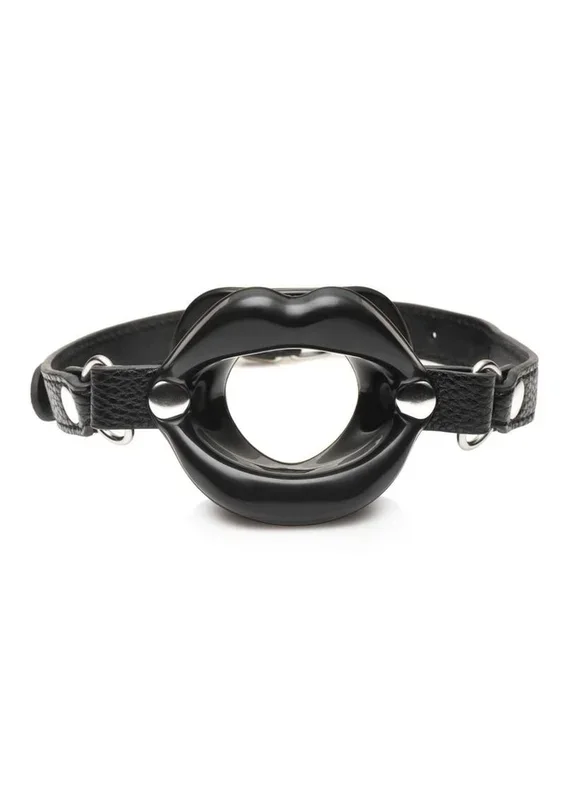 Juicy Lips Silicone Open Mouth Gag
