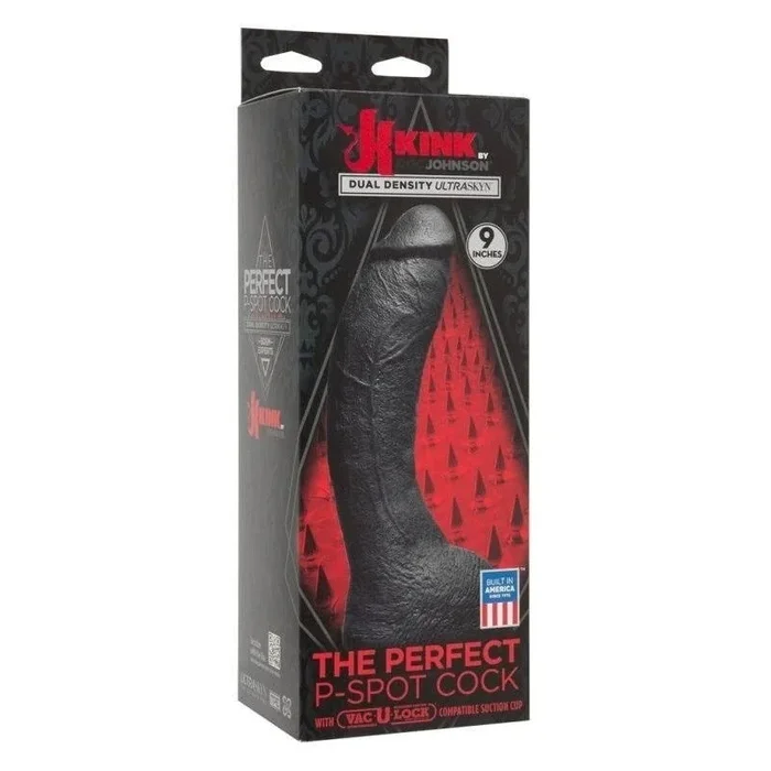 Kink The Perfect P-Spot Cock Black