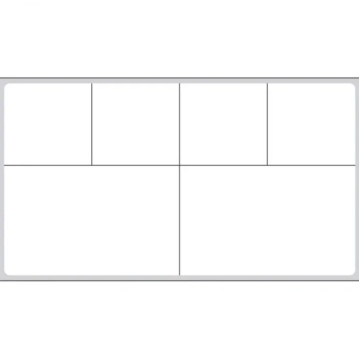 Label Cerner Direct Thermal Paper Permanent 3″ Core 4″ X 2.1875 White 2600 Per Roll, 2 Rolls Per Box