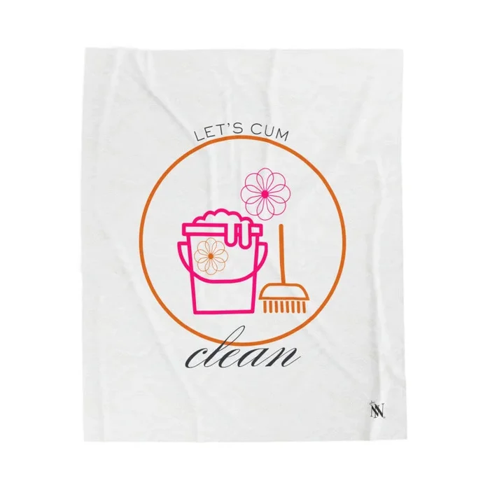 Let’s Cum Clean! | Mix & Match Soft Fun-Flirty Lovers’ Blankets