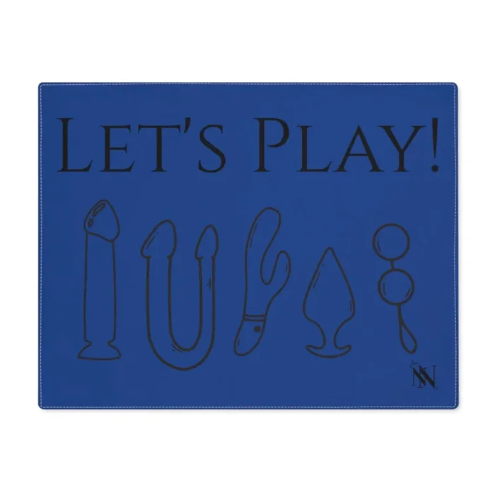 Let’s Play Blue | Mix & Match Playful Fun-Flirty Lovers’ Toy Mats