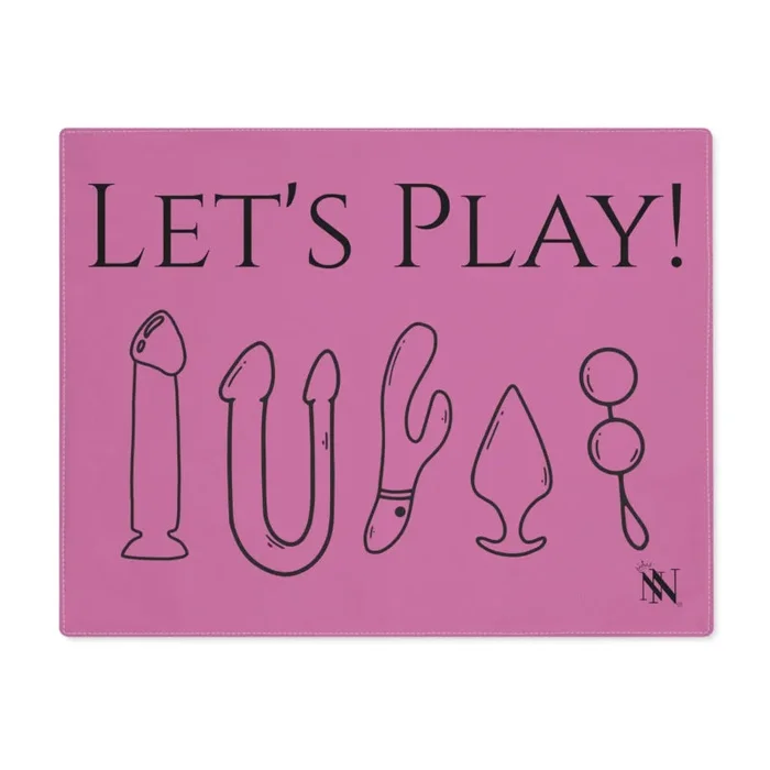 Let’s Play Pink | Mix & Match Playful Fun-Flirty Lovers’ Toy Mats