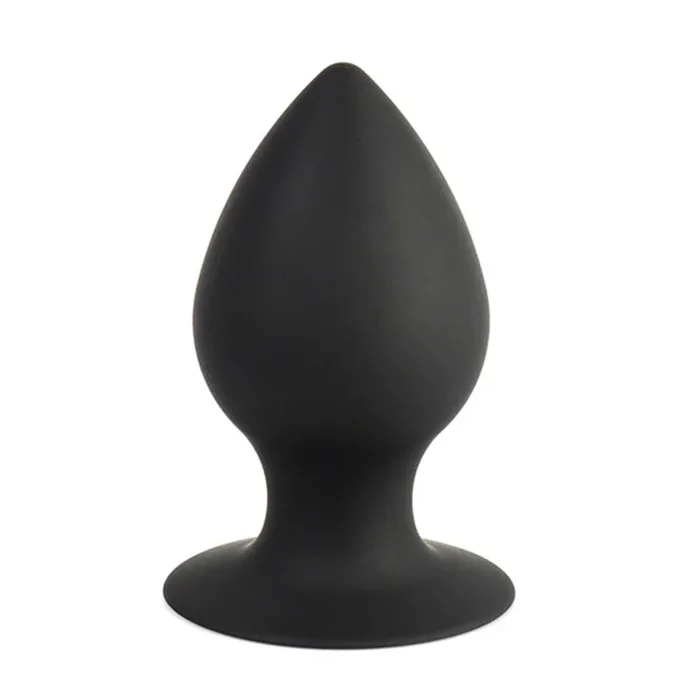 Leto Trove Girthy Silicone Anal Plug With Suction Cup – Medium
