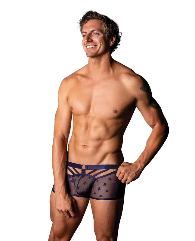 Love Star Short with Ring – Purple