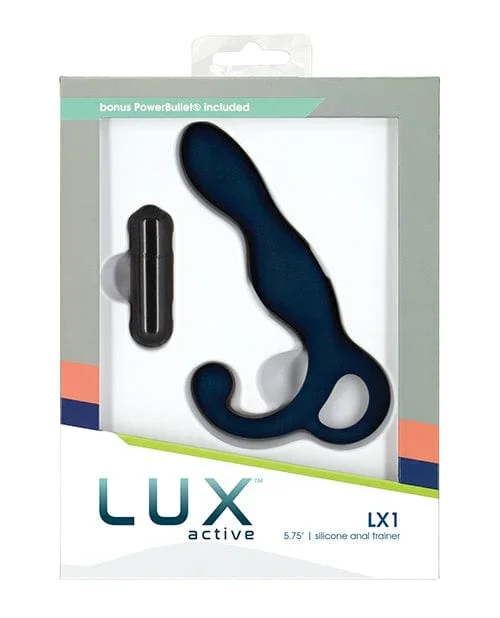 Lux Active Lx1 5.75″ Silicone Anal Trainer – Dark Blue