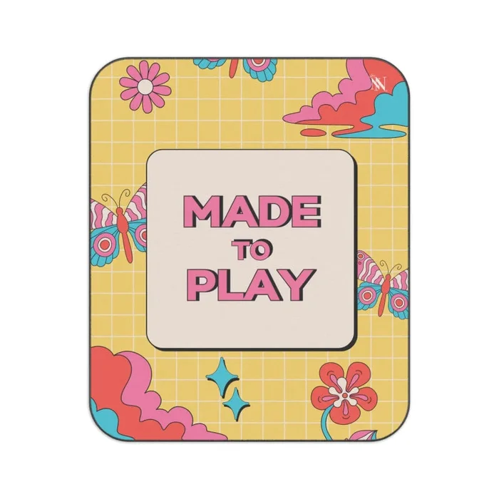 Made to Play Retro Vibe | Mix Match Fun-Flirty Lovers’ Water-Resistant Blankets