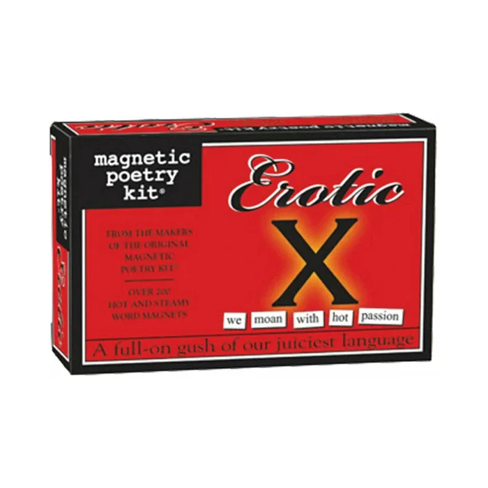 Magnetic Poetry Kit Erotic X Edition