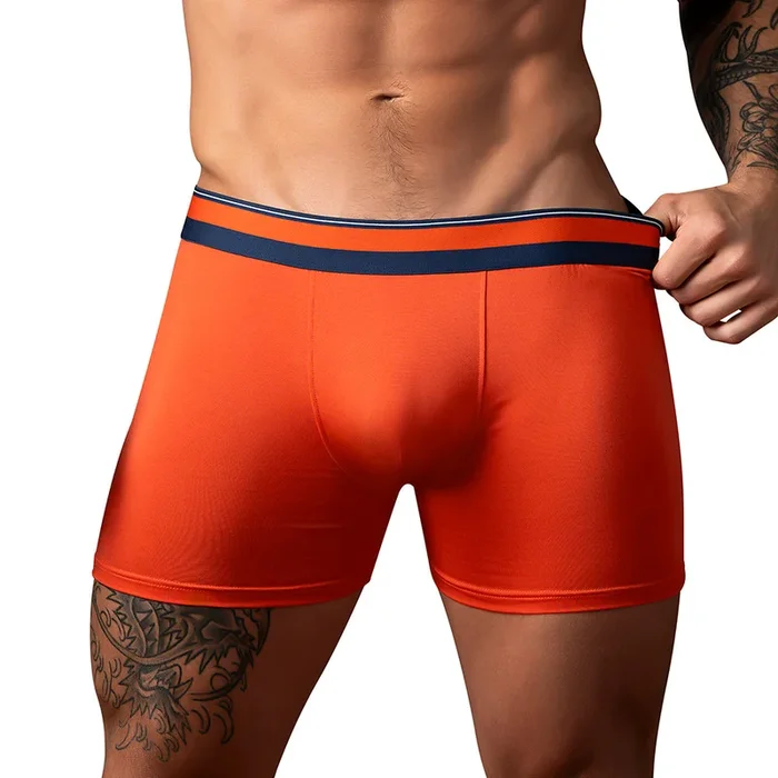 Male Power Soo Cumfy Boxer Brief Orange S