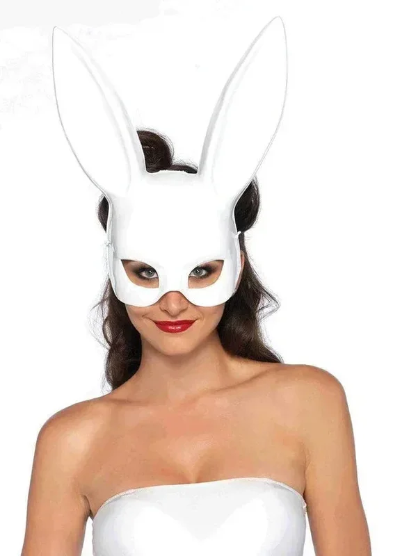 Masquerade Rabbit Mask – Os – White