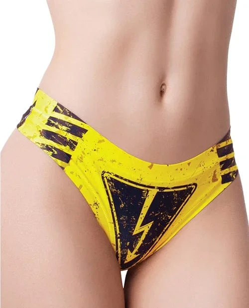 Memème Urban Geeks Members Only Printed Thong