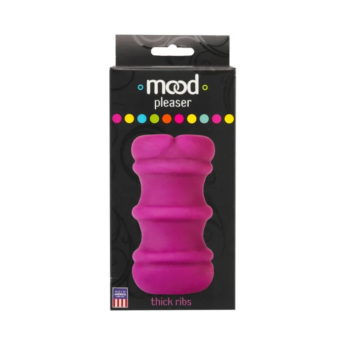 Mood – Pleaser UR3 – Thick Ribbed Purple