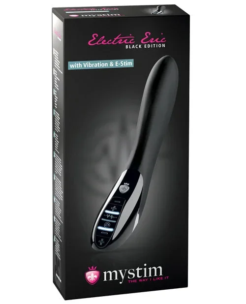 Mystim Electric Eric eStim Vibrator Black Edition – Black